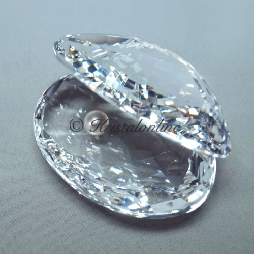 Swarovski Kristal | Silver Crystal | Waterwereld | Schelp met Parel - Groot | 5285131